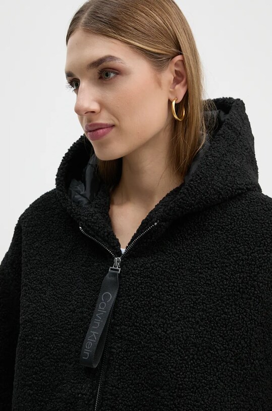 Флисовая кофта Calvin Klein Jeans чёрный J20J224130