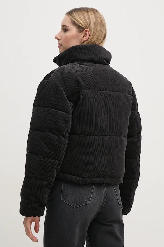 Μπουφάν με κορδόνι Calvin Klein Jeans J20J224620 μαύρο AW24