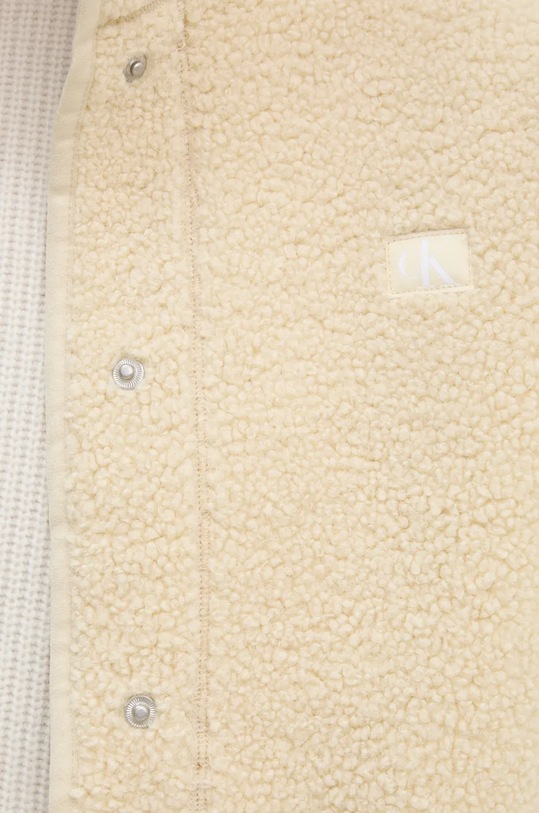 Поларен суичър Calvin Klein Jeans J20J224928 бежов