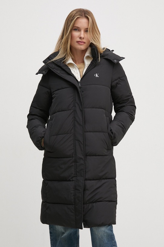 Bunda Calvin Klein Jeans s podšívkou černá J20J224104