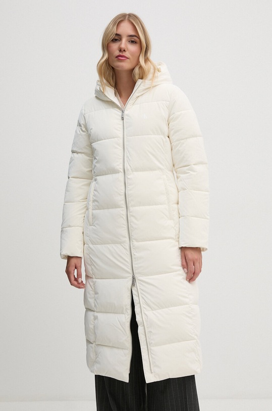 Bunda Calvin Klein Jeans s podšívkou béžová J20J224106