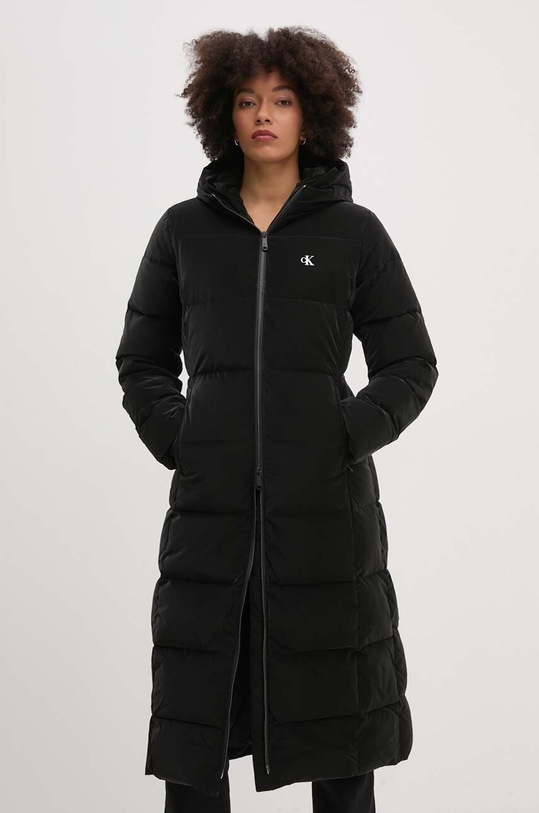 Bunda Calvin Klein Jeans s podšívkou černá J20J224106
