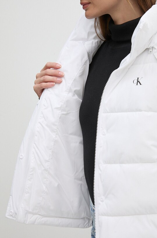 Μπουφάν Calvin Klein Jeans J20J224119 λευκό