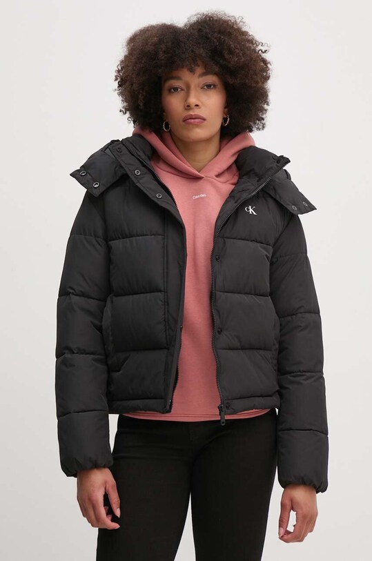 Calvin Klein Jeans geaca cu captuseala negru J20J224119