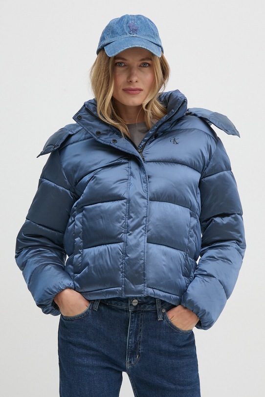 Куртка Calvin Klein Jeans с утеплением голубой J20J224616