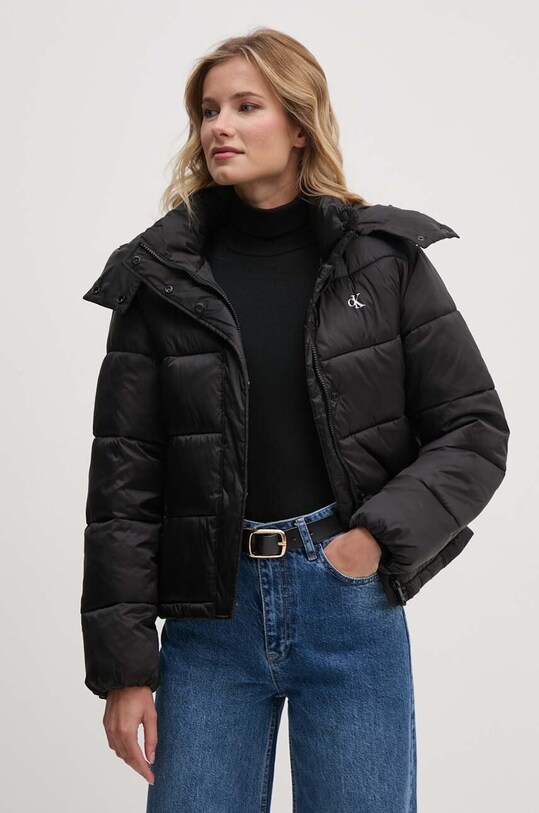 Calvin Klein Jeans geaca cu captuseala negru J20J224616