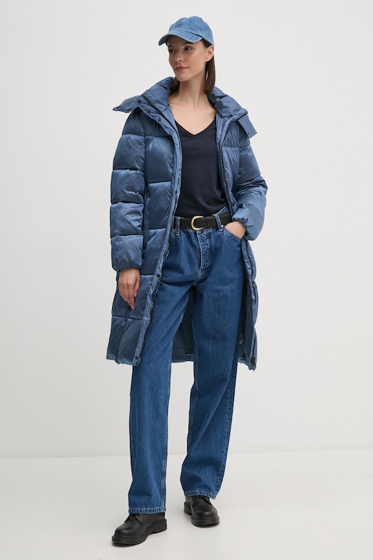 Bunda Calvin Klein Jeans J20J224617 modrá AW24