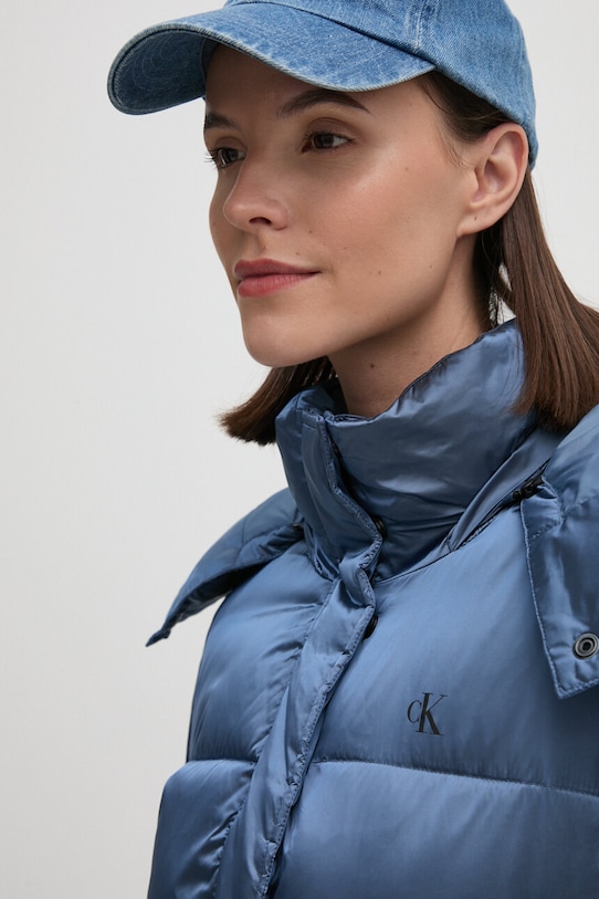 Bunda Calvin Klein Jeans J20J224617 modrá