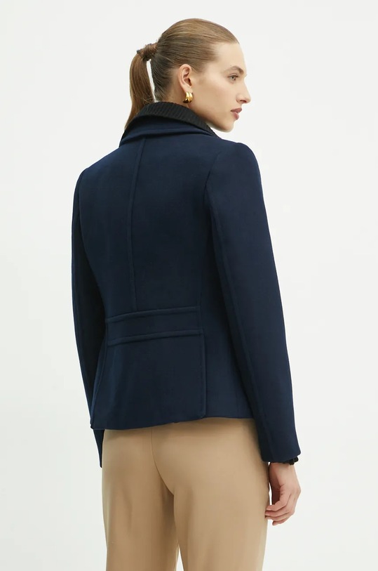 Îmbrăcăminte MICHAEL Michael Kors geaca de lana MF420GJBQA bleumarin