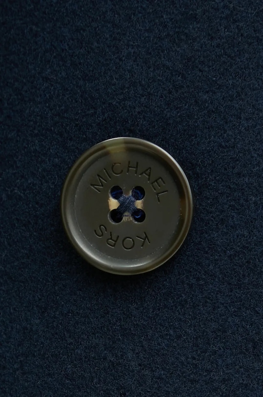 MICHAEL Michael Kors geaca de lana MF420GJBQA bleumarin