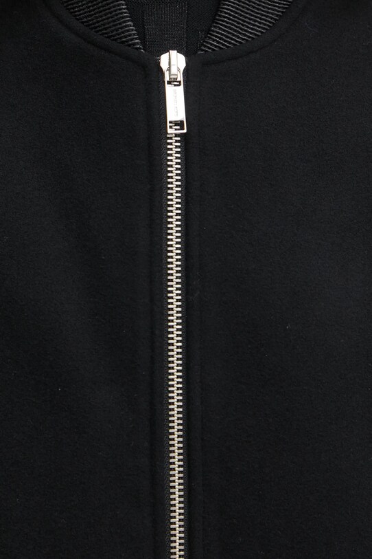 MICHAEL Michael Kors jacheta bomber din lana MF420FPBQA negru