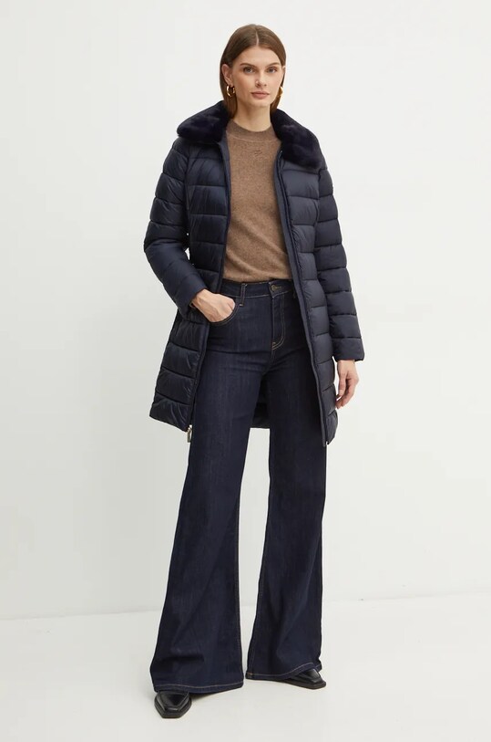 MICHAEL Michael Kors kurtka 77B6597M42 granatowy AW24