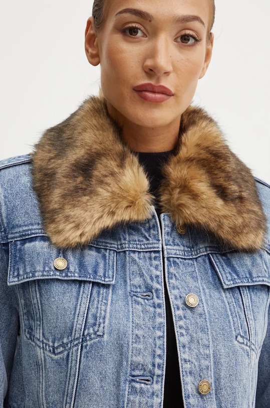 MICHAEL Michael Kors geacă din denim albastru MF41097FAU