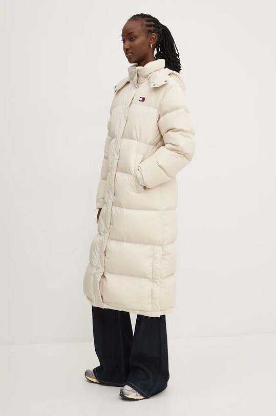 Пухова куртка Tommy Jeans DW0DW18860 бежевий AW24