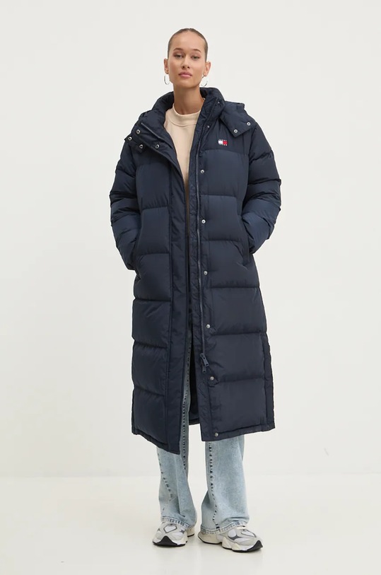 Пухова куртка Tommy Jeans DW0DW18860 темно-синій AW24