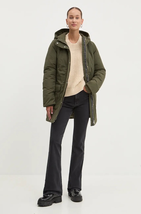 Bunda Tommy Jeans DW0DW18866 zelená AW24