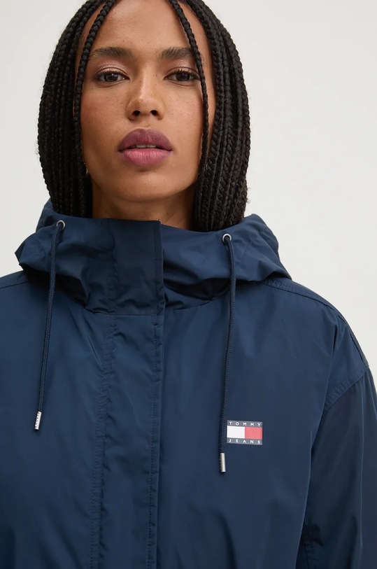 Μπουφάν Tommy Jeans DW0DW19693 σκούρο μπλε AW24