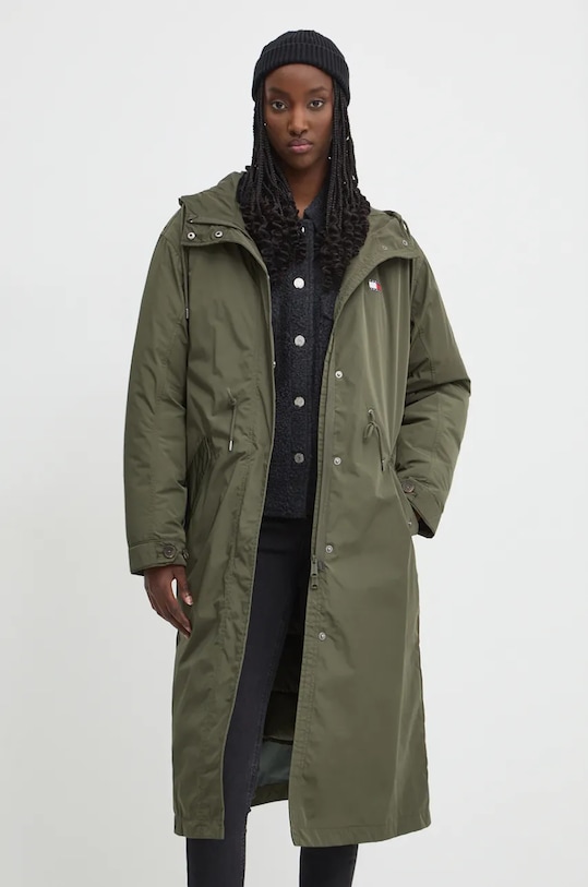 Tommy Jeans kurtka pozostałe zielony DW0DW19693