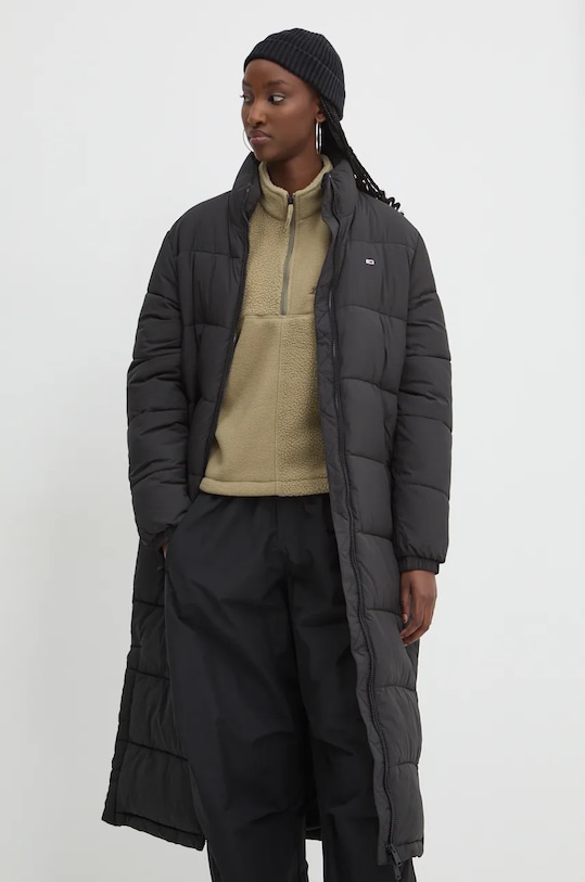 Μπουφάν Tommy Jeans μαύρο DW0DW19918