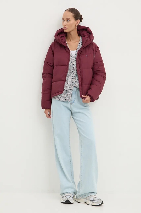Куртка Tommy Jeans DW0DW18841 бордо AW24