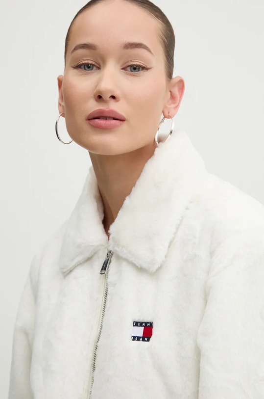 Bunda Tommy Jeans béžová DW0DW19523