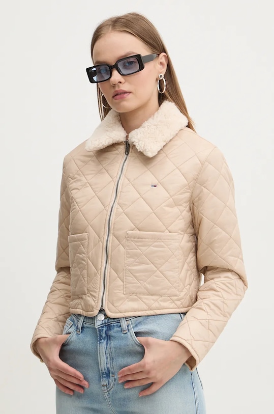 Rifľová bunda Tommy Jeans DW0DW19631 modrá AW24