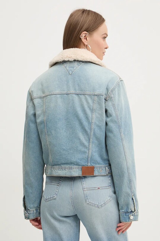 Tommy Jeans kurtka jeansowa niebieski DW0DW19631