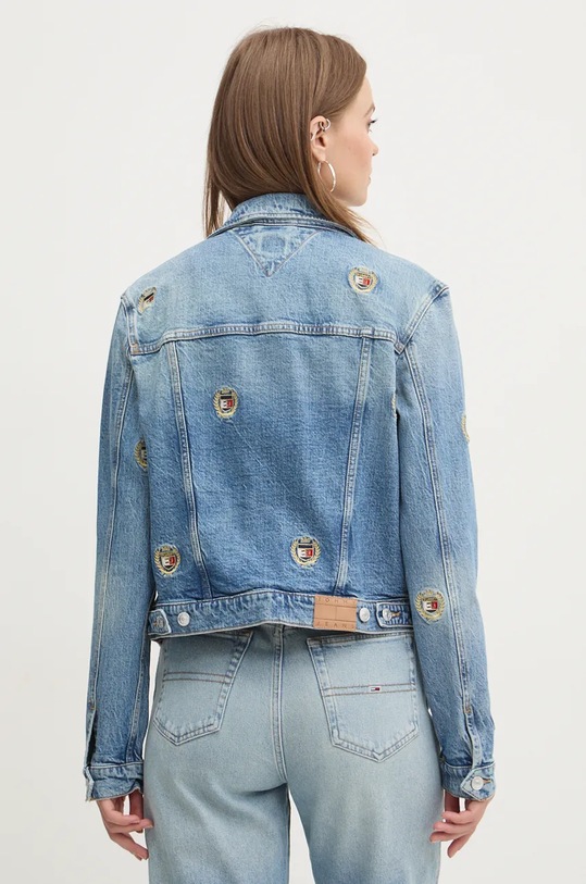 Oblečení Džínová bunda Tommy Jeans DW0DW19675 modrá