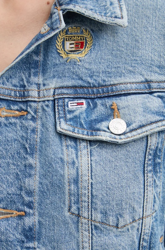 Džínová bunda Tommy Jeans DW0DW19675 modrá