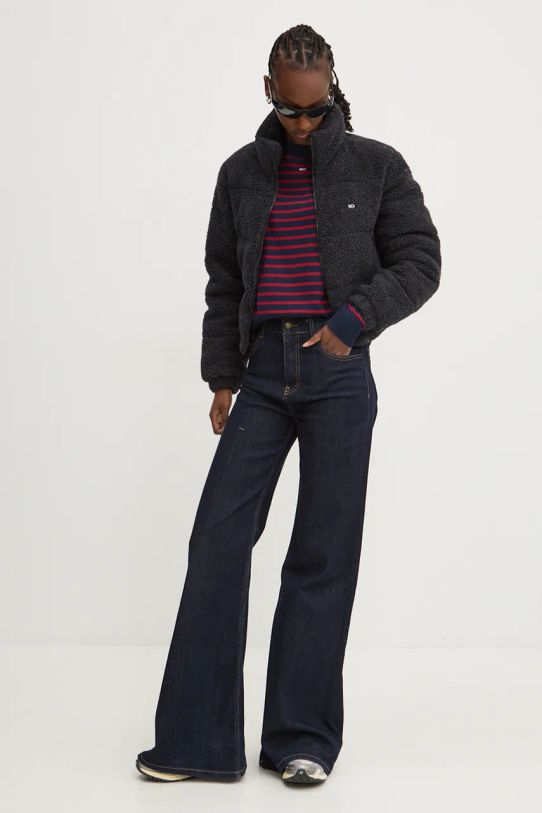 Tommy Jeans kurtka DW0DW19689 czarny AW24