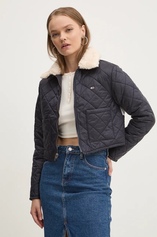 Tommy Jeans kurtka jeansowa DW0DW19699 niebieski AW24
