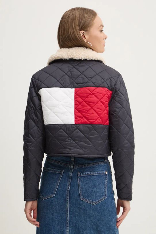 Tommy Jeans kurtka jeansowa DW0DW19699 niebieski