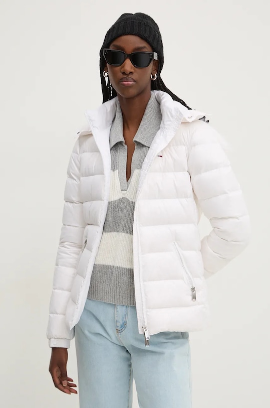 Tommy Jeans kurtka puchowa pozostałe biały DW0DW19926