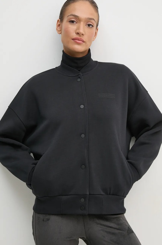 Under Armour bluza Icon Fleece Varsity uni negru 1386502