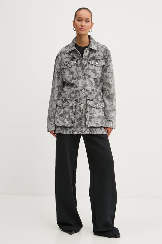 Moschino Jeans geaca 0511.8722 gri AW24