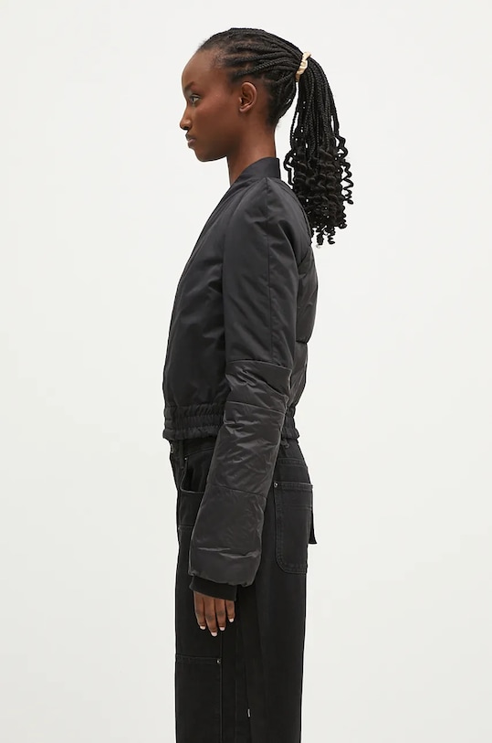 Rick Owens giacca Metro Bomber DS02D2722.MUNP nero AW24