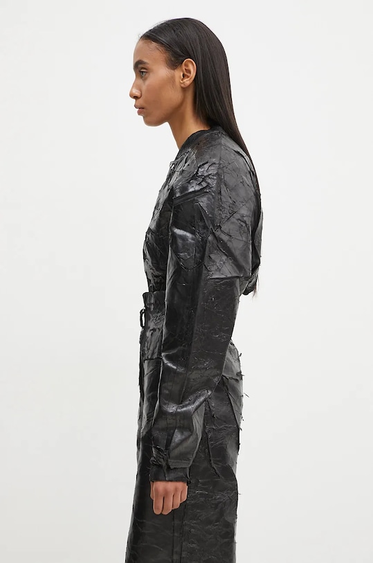 Яке Rick Owens Collage Bomber DS02D2723.BMC черен AW24