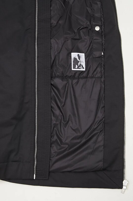 Rick Owens geaca Hooded Peter DS02D2725.MU negru