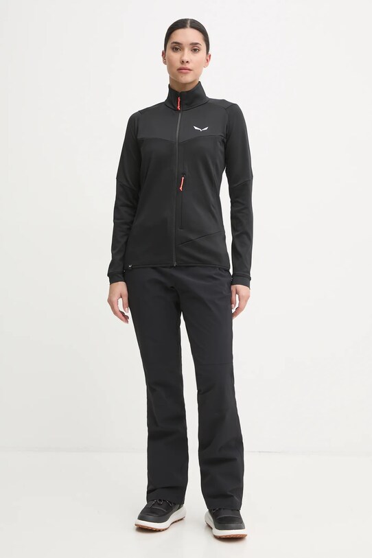 Спортивная кофта Salewa Sella Crevasse 00.0000028999 чёрный AW24