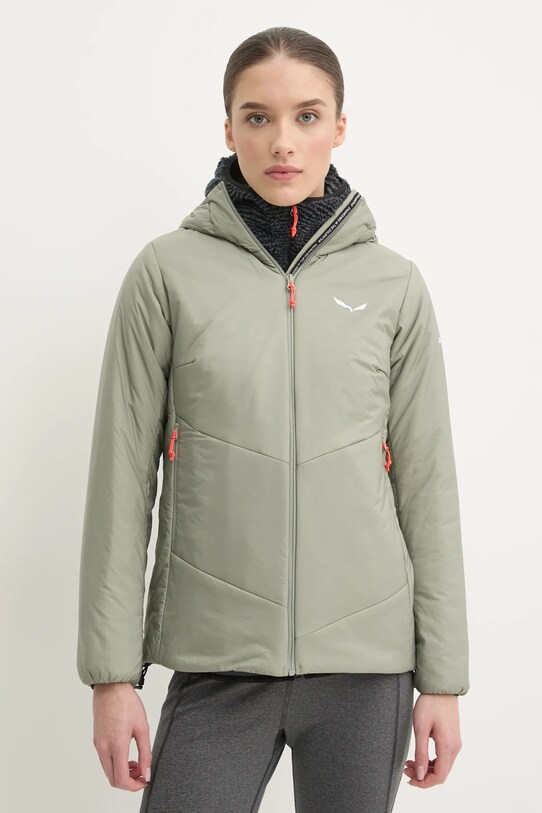Salewa kurtka sportowa Puez Catinaccio 2 lekko ocieplane zielony 00.0000029121