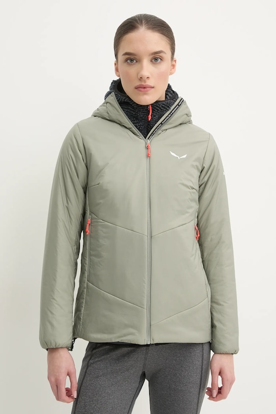 Salewa geaca sport Puez Catinaccio 2 cu captuseala verde 00.0000029121