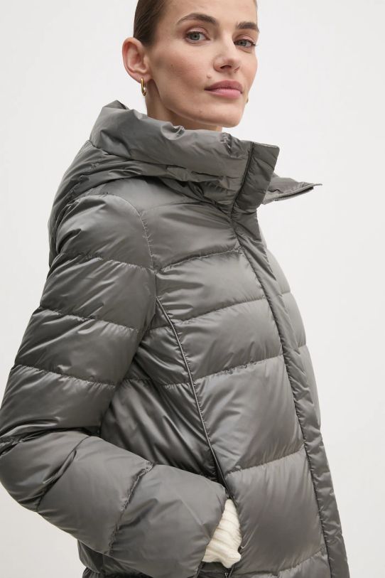 Páperová bunda Geox W4626G.T3154.F6228 sivá AW24