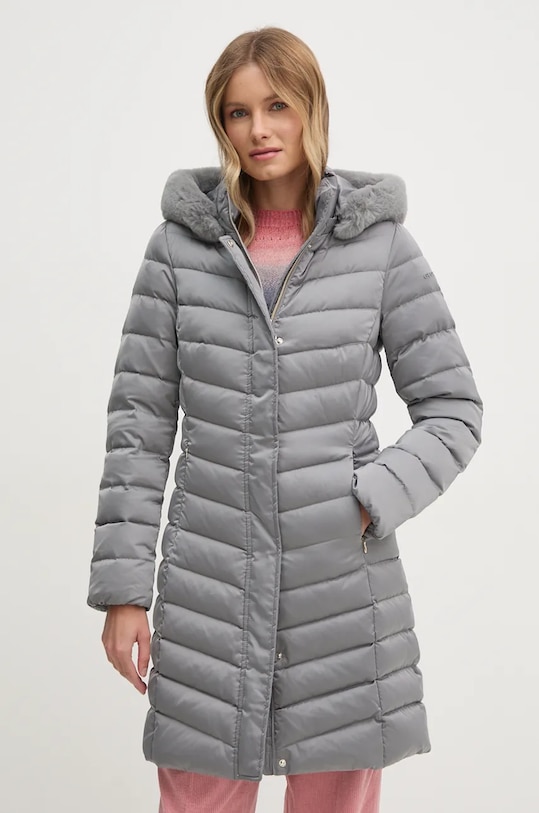 Pernata jakna Geox Planet friendly siva W4626H.T3122.F1787