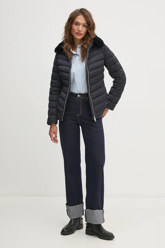 Geox geaca de puf W4626T.T3122.F1624 bleumarin AW24