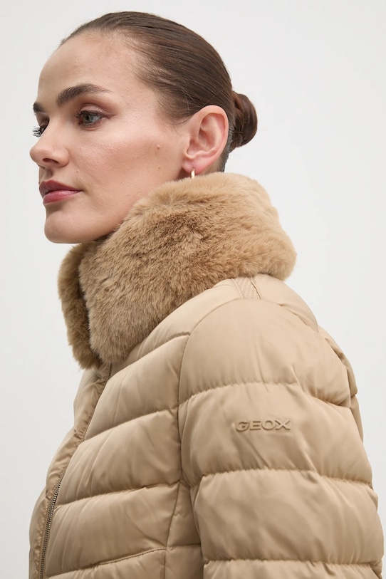Geox kurtka puchowa W4626T.T3122.F5233 beżowy