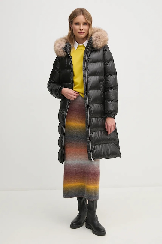 Geox geaca W4628H.T2843.F9000 negru AW24