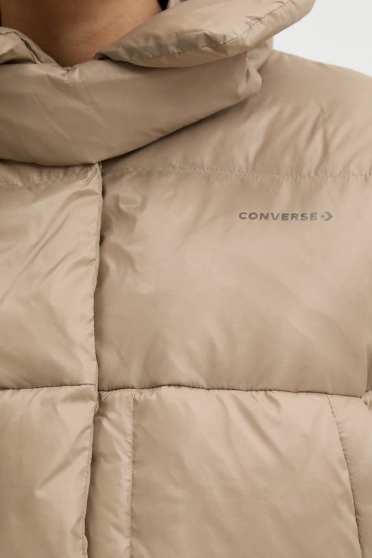 Pernata jakna Converse 10026924.A03 bež