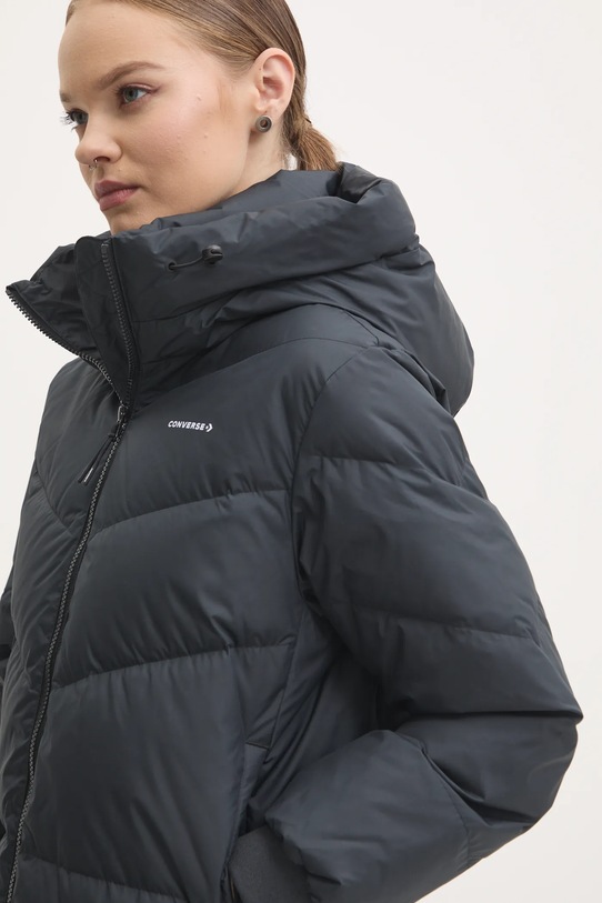 Péřová bunda Converse 10026922.A02 černá