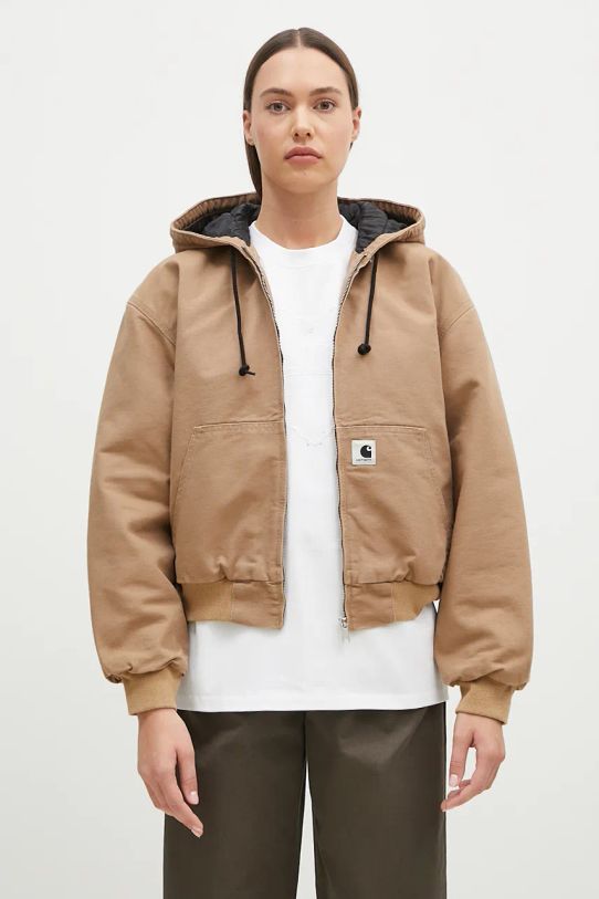 Carhartt WIP kurtka OG Active Jacket pozostałe beżowy I032238.2FS02