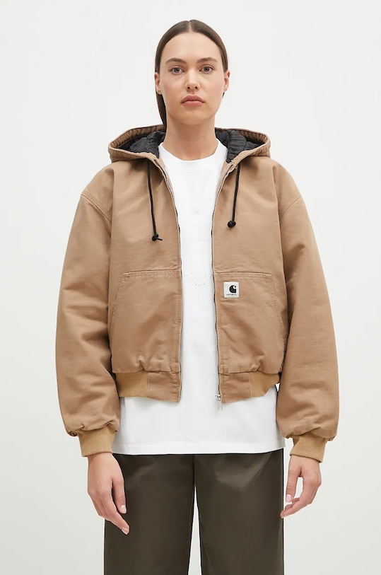 Carhartt WIP jacket OG Active Jacket with beige I032238.2FS02